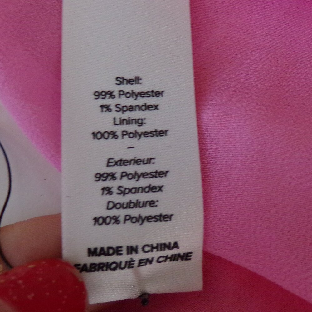 NWT Cinq à Sept A-Line mini Dress Orange  V-Neck feminine 6 - Picture 5 of 9